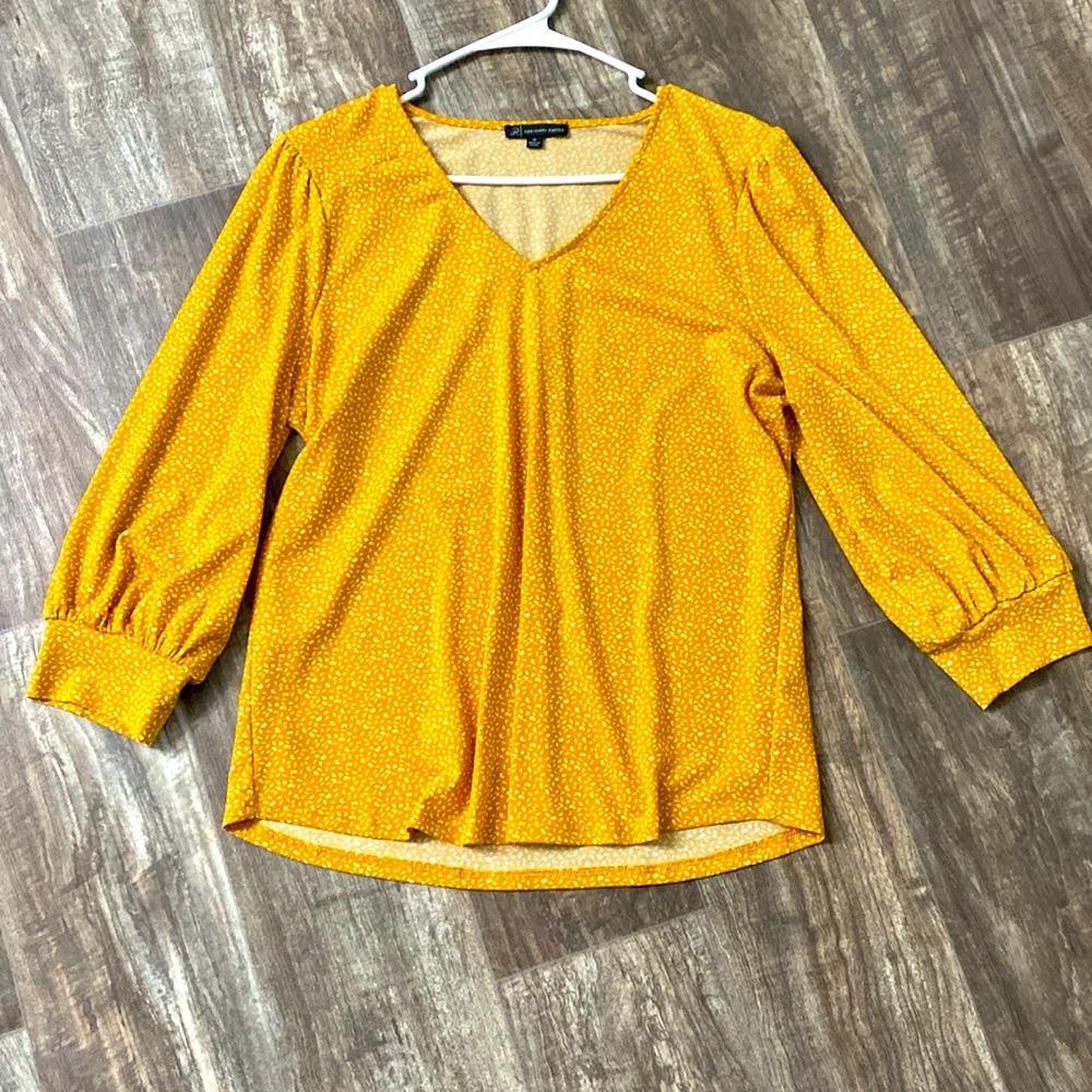Adrianna Papell 3/4 Sleeve Blouse